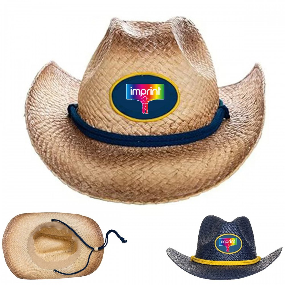 Custom Straw Cowboy Hat