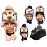 Kid Knitted Winter Hat Tiger Custom Imprinted