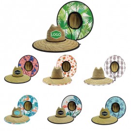 Branded Lifeguard Straw Hat  Branded Lifeguard Straw Hat