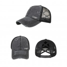 Custom Ponytail Baseball Cap