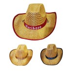Customized Custom Wide Brim Cowboy Straw Hat