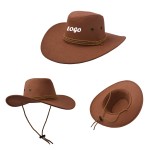 Promotional Faux Felt Leather Cowboy Hats