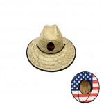 Personalized Lifeguard Straw Hat