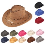 Customized Retro Suede Cowboy Hat