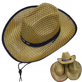 Customized Cowboy Sun Straw Hat  Customized Cowboy Sun Straw Hat