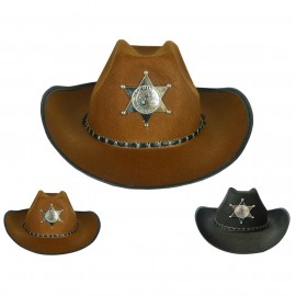 Promotional Wide Brim Felt Cowboy Hat
