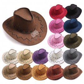 Branded Faux Felt Western Cowboy Hat  Branded Faux Felt Western Cowboy Hat