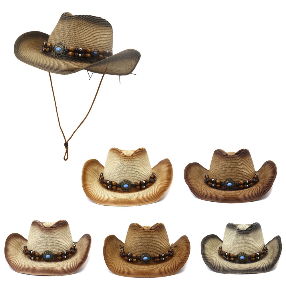 Personalized Straw Cowboy Hat for Women Personalized Straw Cowboy Hat for Women