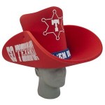 Logo Printed 24" Foam Cowboy Hat