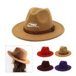 Promotional Adjustable Belt Felt Panama Hat