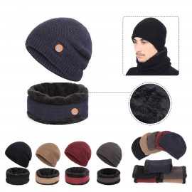 Custom Knitted Cap with Gaiter  Custom Knitted Cap with Gaiter
