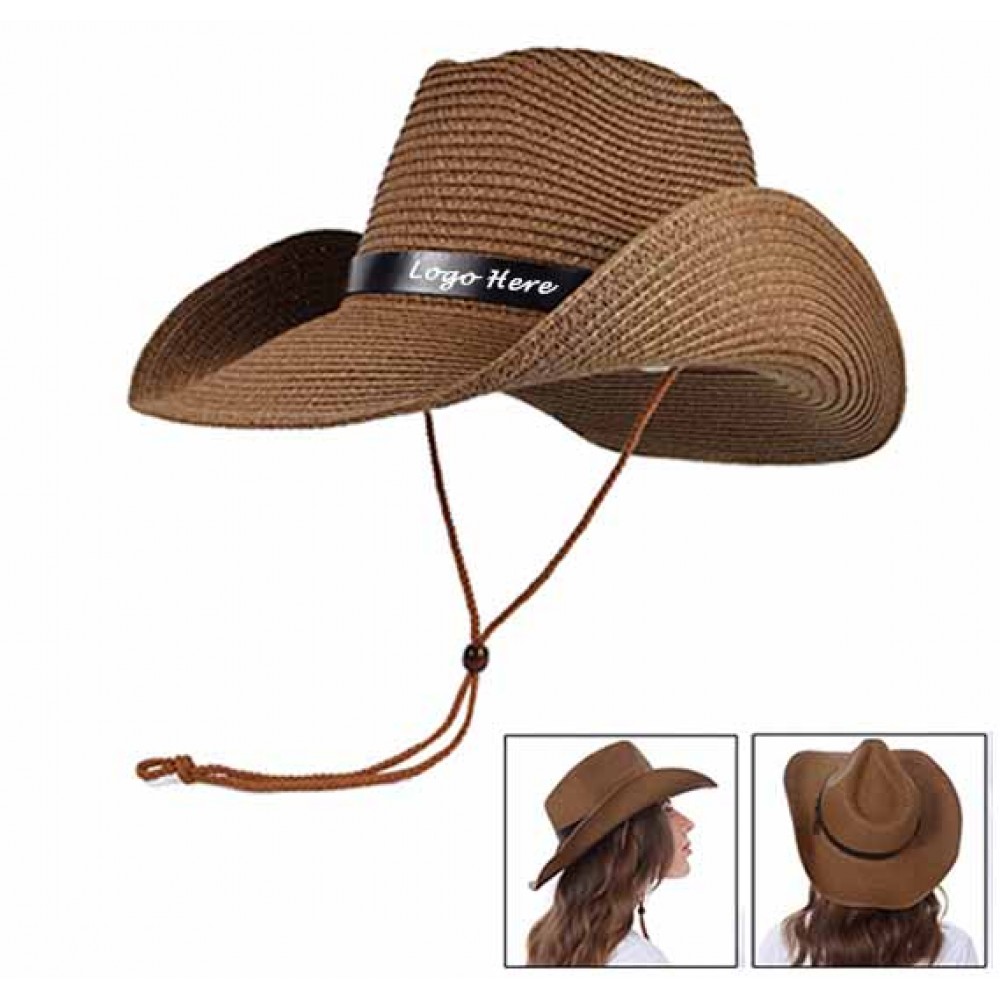 Personalized Summer Wide Brim Straw Hat
