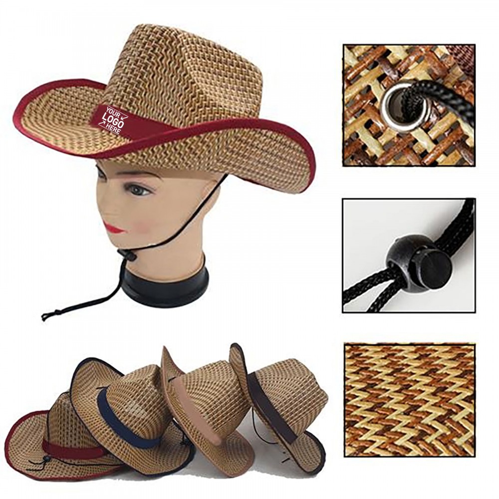 Custom Straw Cowboy Hat