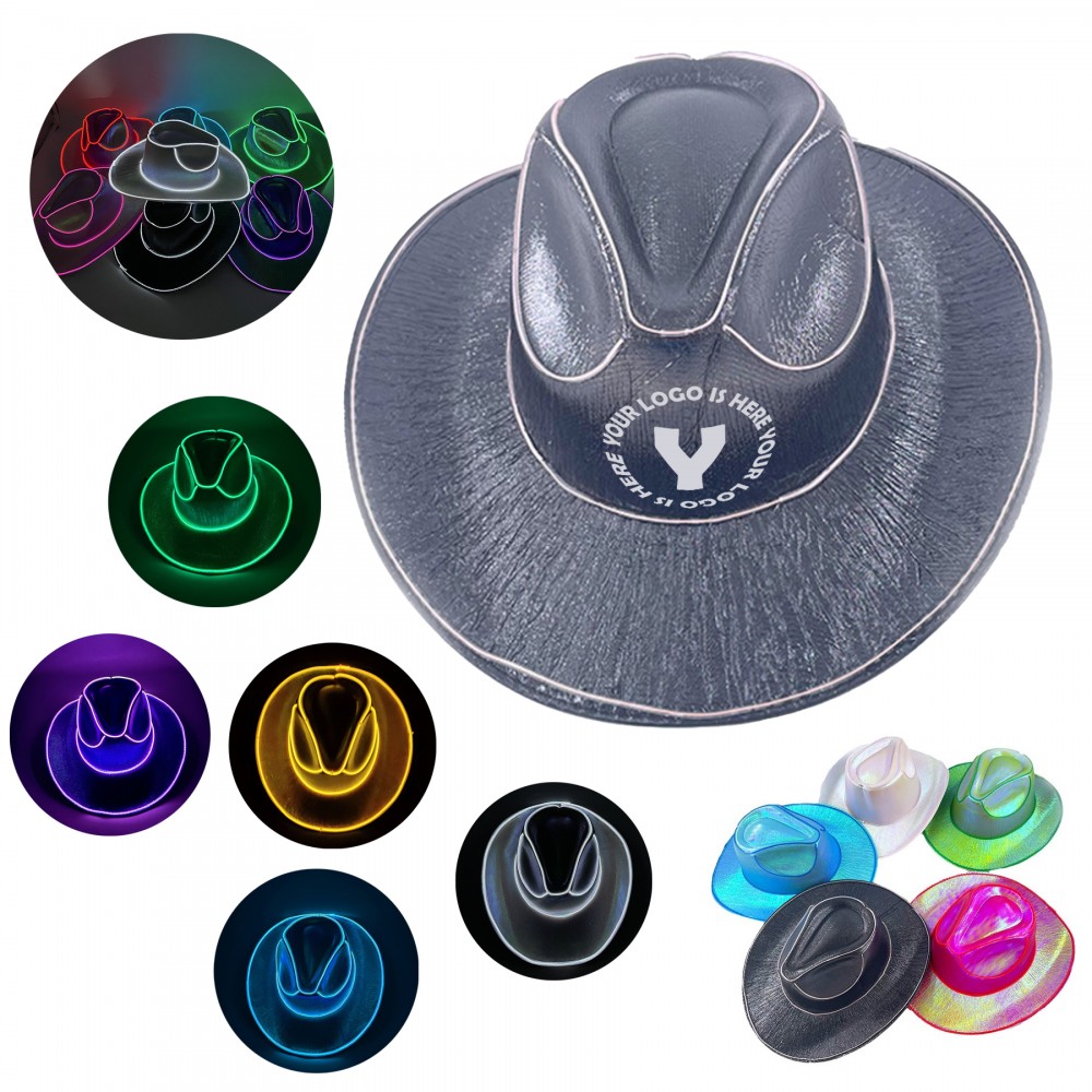 Custom Led Lighting Laser Cowboy Hat Custom Led Lighting Laser Cowboy Hat