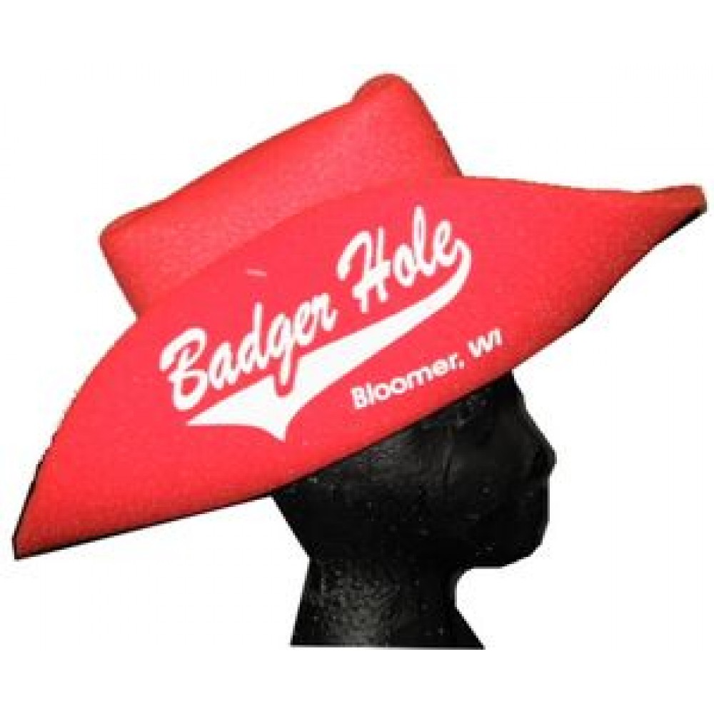 Branded Foam Cowboy Hat (18")
