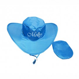 Custom Promotional Folding Polyester Cap Cowboy Hat