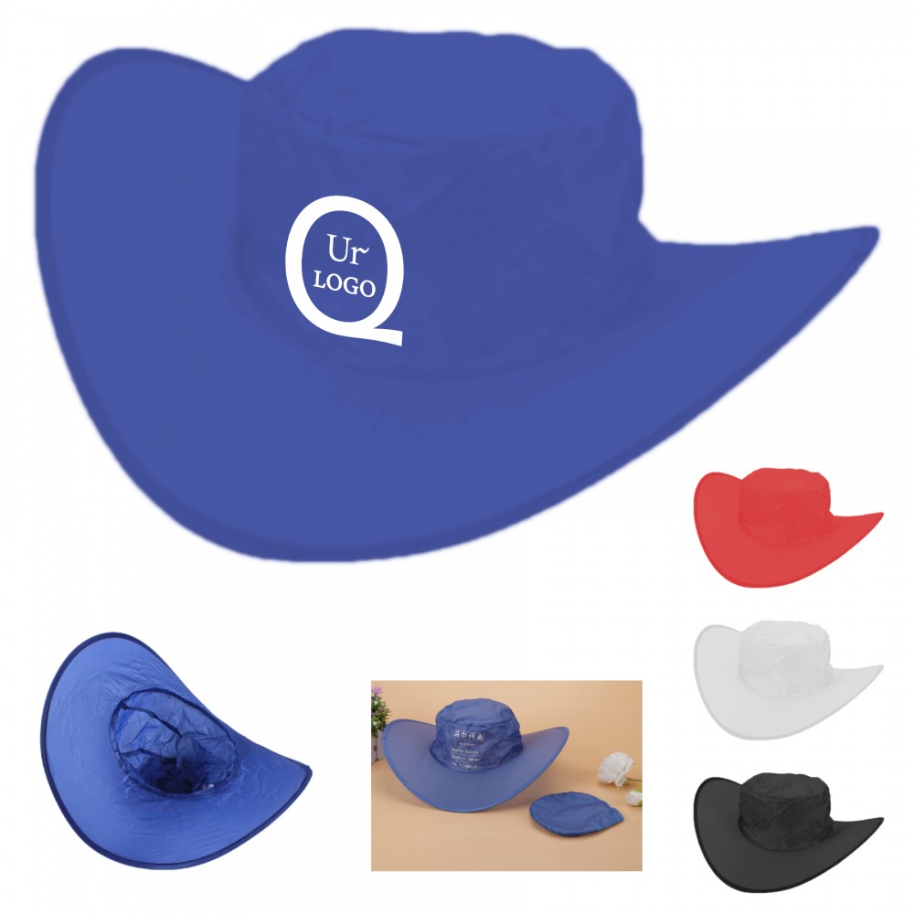 Customized Foldable Cowboy Hat Customized Foldable Cowboy Hat