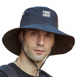 Personalized Outdoor Fishing Wide Brim Sun Bucket Hat