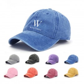 Customized Solid Color Baseball Cap