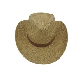 Branded Western Straw Cowboy Hat