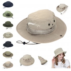 Personalized Wide Brim Boonie Hat  Personalized Wide Brim Boonie Hat
