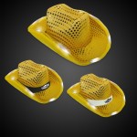 Custom GOLD SEQUIN LED COWBOY HAT(Blank)