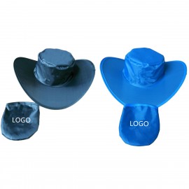 Branded Foldable Cowboy Hat