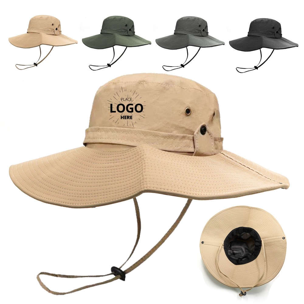 Promotional Western Wide Brim UPF50+ Sun Hat For Outdoor