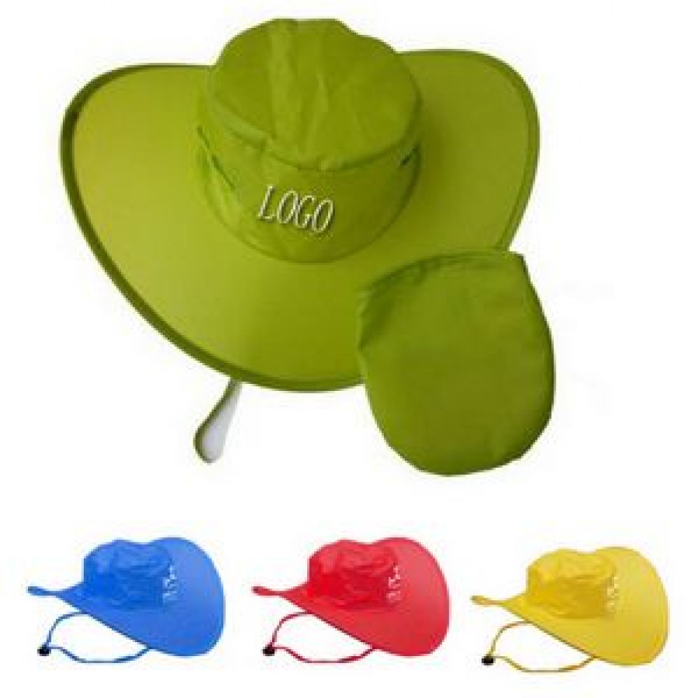 Branded Folding Cowboy hats with small pocket Branded Folding Cowboy hats with small pocket