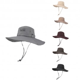 Custom Wide Brim Boonie Hat  Custom Wide Brim Boonie Hat