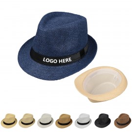 Promotional Panama Straw Beach Hat