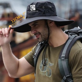 Promotional Quick Dry Breathable Wide Brim Bucket Hat Outdoor Fishing Sun Summer Bucket Hat