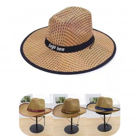 Branded Cowboy Straw Hat