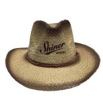 Logo Printed Cowboy Straw Hat