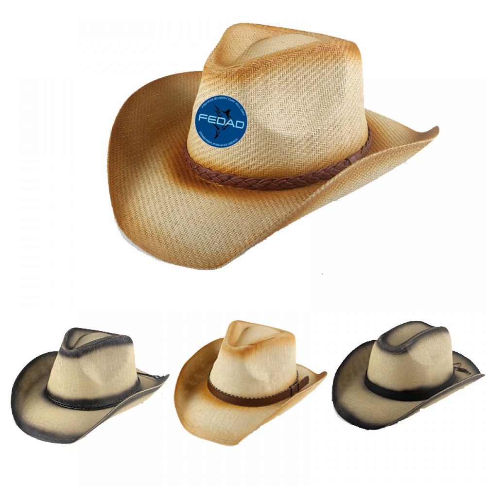 Custom Outdoor Cowboy Straw Hat