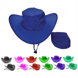 Personalized Foldable Cowboy Hat with pouch  Personalized Foldable Cowboy Hat with pouch
