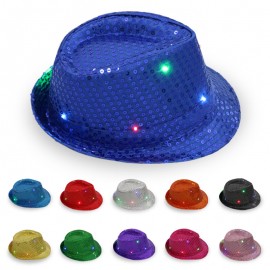 Customized Sequin Light Up LED Cowboy Hat  Customized Sequin Light Up LED Cowboy Hat