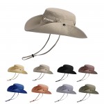 Logo Printed Outdoor Summer Bucket Hat Foldable Sun Hat