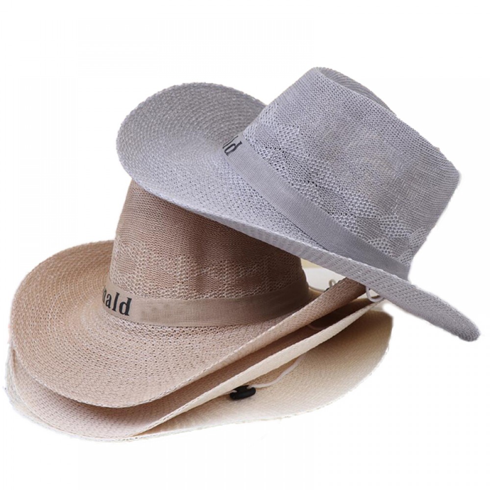 Branded Adult Beach Hat/Cowboy Hat