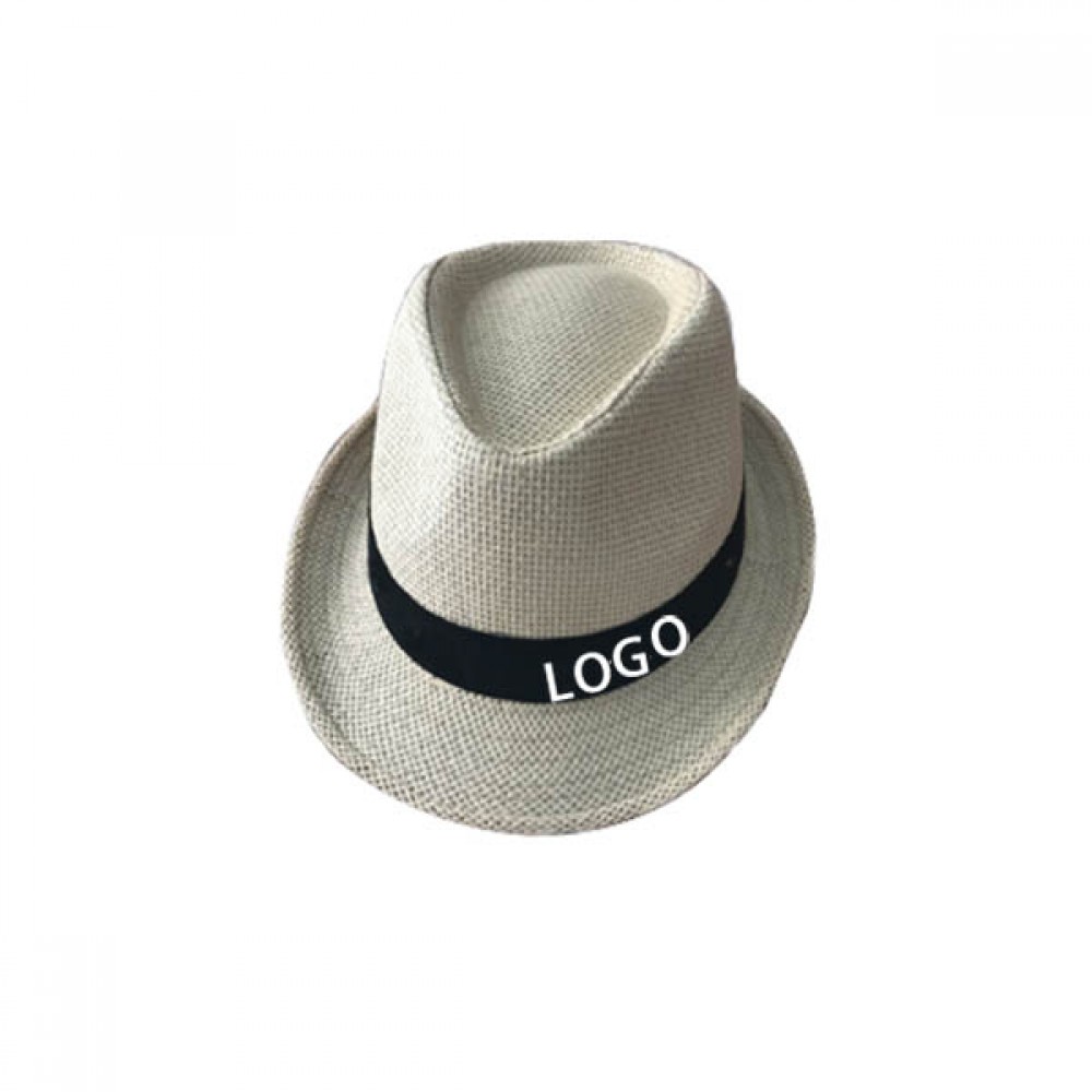Promotional Classic Solid Color Straw Hat