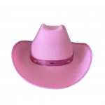 Customized Wide Brim Felt Cowboy Hat