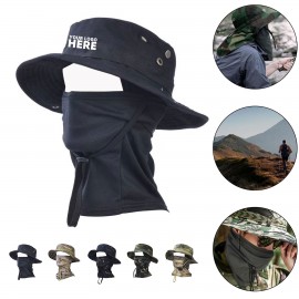 Branded Foldable Boonie Hat with Balaclava