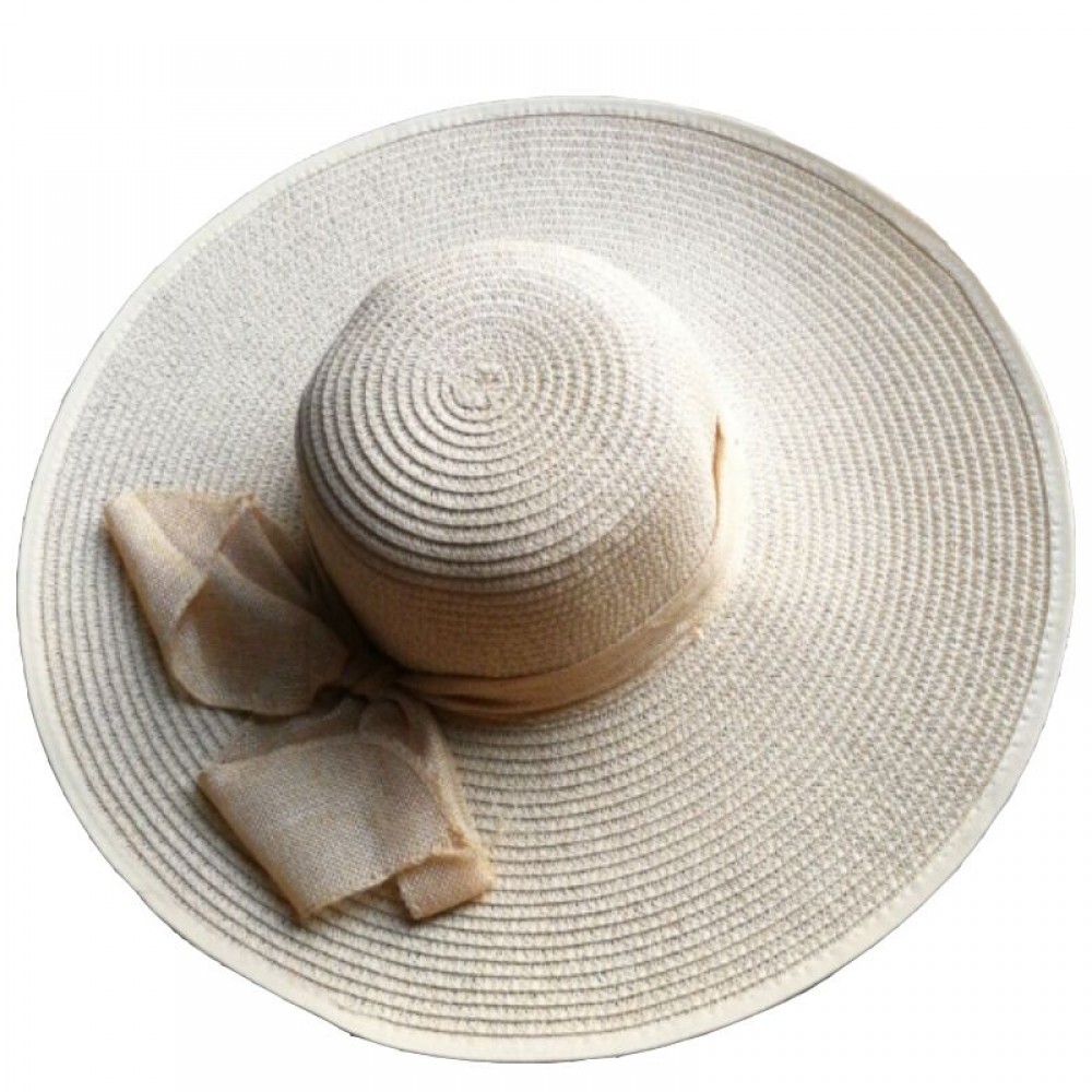 Promotional Wide Brim Floppy Straw Hats