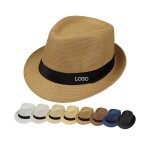 Logo Printed Fashionable Woven Straw Hat
