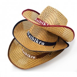 Customized Straw Western Cowboy Hat