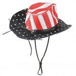 Custom American Flag Patriotic Cowboy Hat