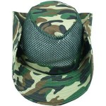 Camouflage Mesh Cowboy Hat Custom Imprinted