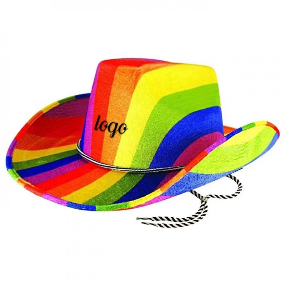 Personalized Gay Pride Rainbow Hats