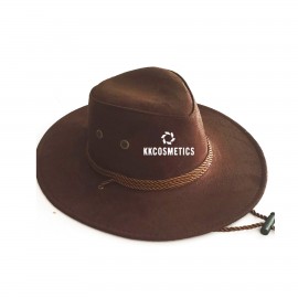 Personalized Adult Western Suede Cowboy Hat