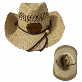 Customized Straw Cowboy Hat